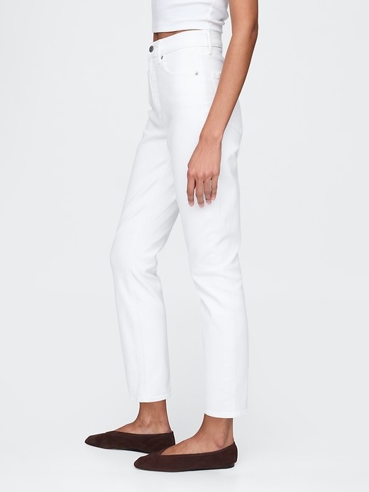 jean slim vintage taille haute