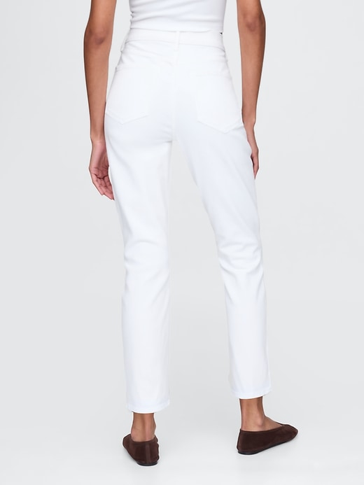 jean slim vintage taille haute