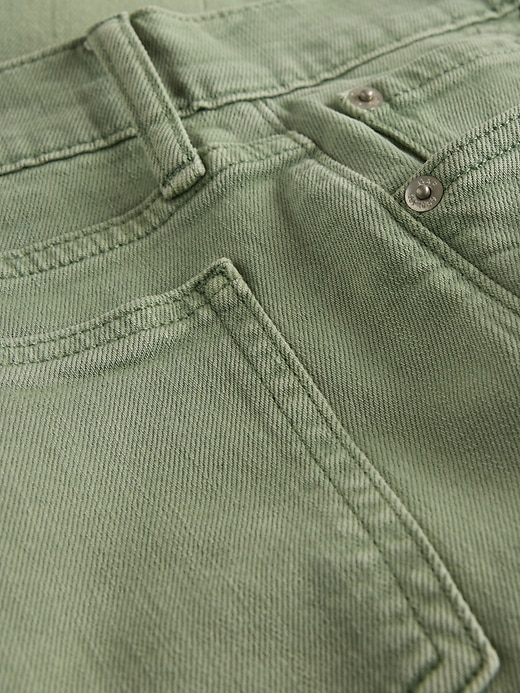 jean slim droit taille haute années 90