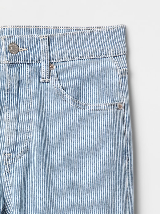 jean slim droit taille haute années 90