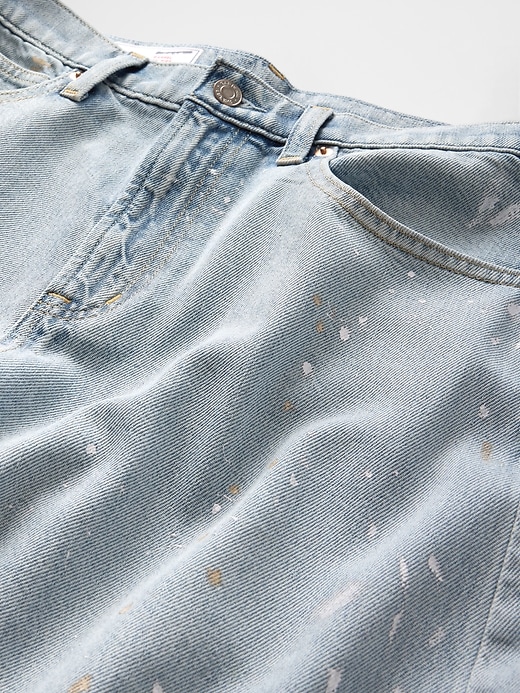 jean taille haute ultra-doux à tonneau