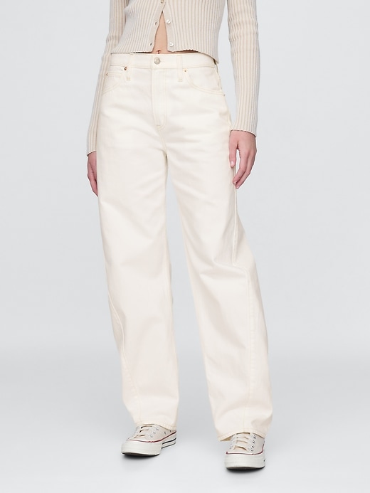 jeans taille haute
