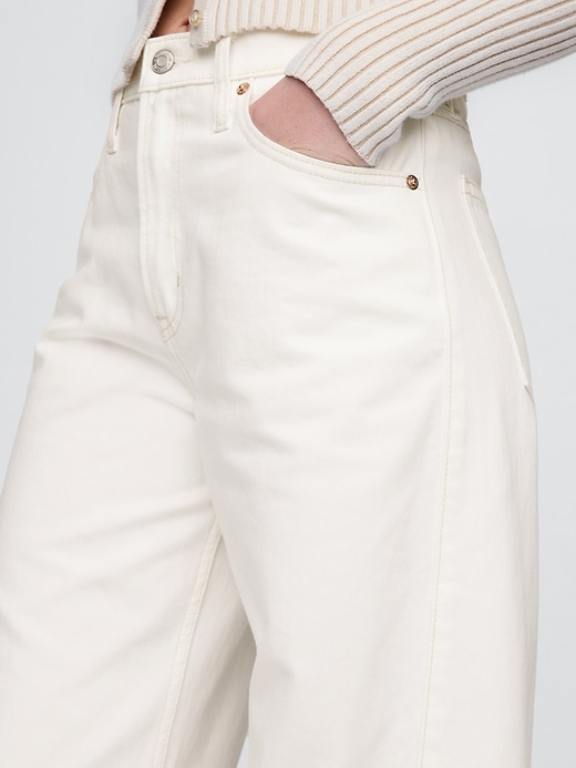jeans taille haute