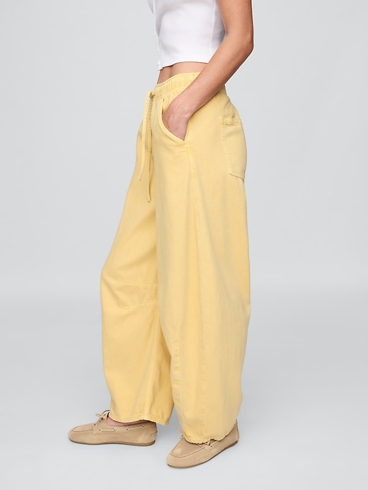 jean taille mi-haute ultra-doux et confortable à motif fer à cheval