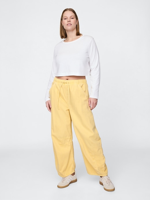 jean taille mi-haute ultra-doux et confortable à motif fer à cheval