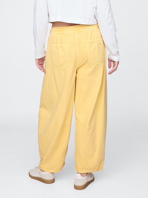 jean taille mi-haute ultra-doux et confortable à motif fer à cheval