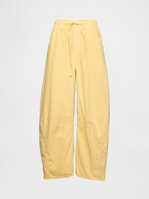 jean taille mi-haute ultra-doux et confortable à motif fer à cheval