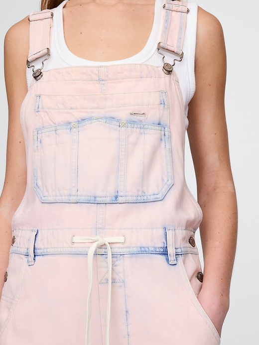 salopette ample en denim ultra-doux