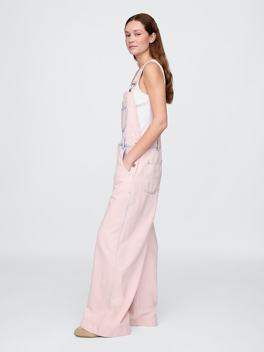 salopette ample en denim ultra-doux
