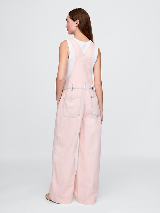 salopette ample en denim ultra-doux