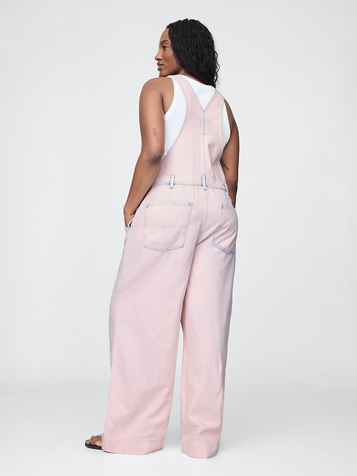 salopette ample en denim ultra-doux
