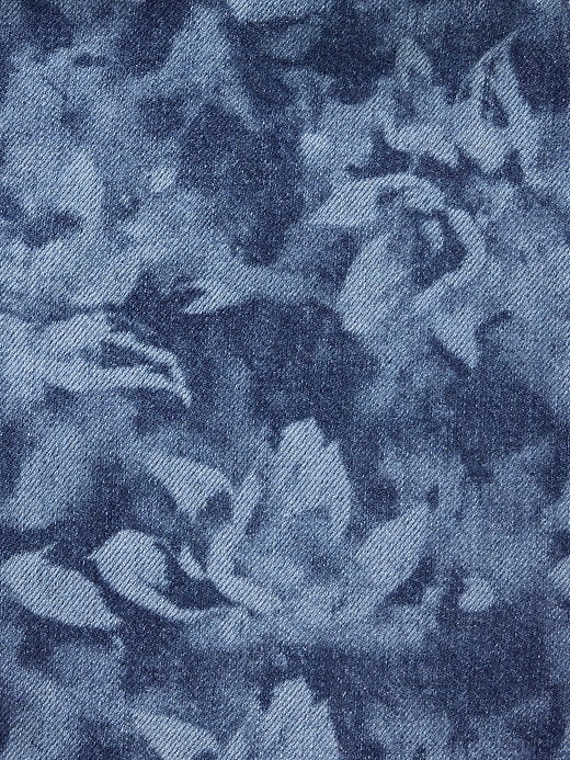 jean taille mi-haute ultra-doux et confortable à motif fer à cheval