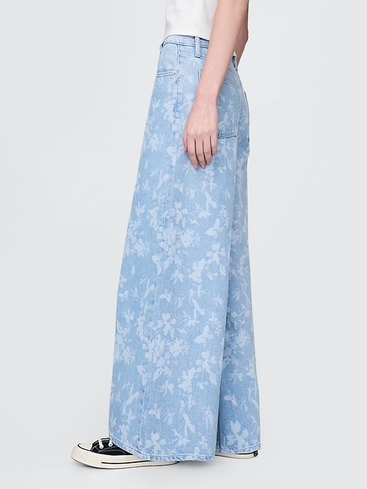 jean baggy ultra-doux taille mi-haute