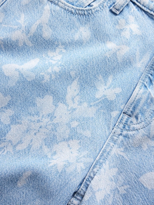 jean baggy ultra-doux taille mi-haute