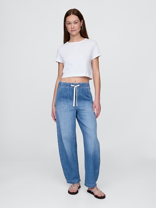 jeans taille haute easy barrel