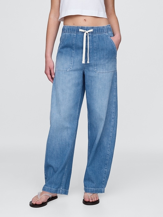 jeans taille haute easy barrel