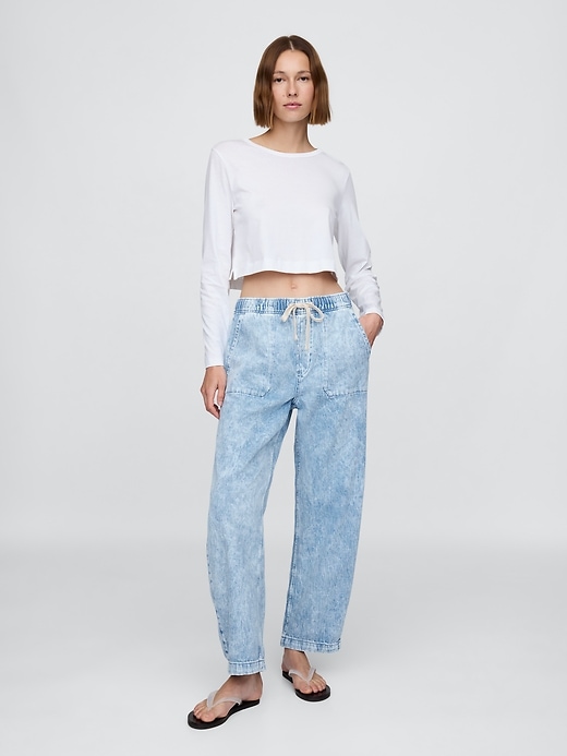 jeans taille haute easy barrel