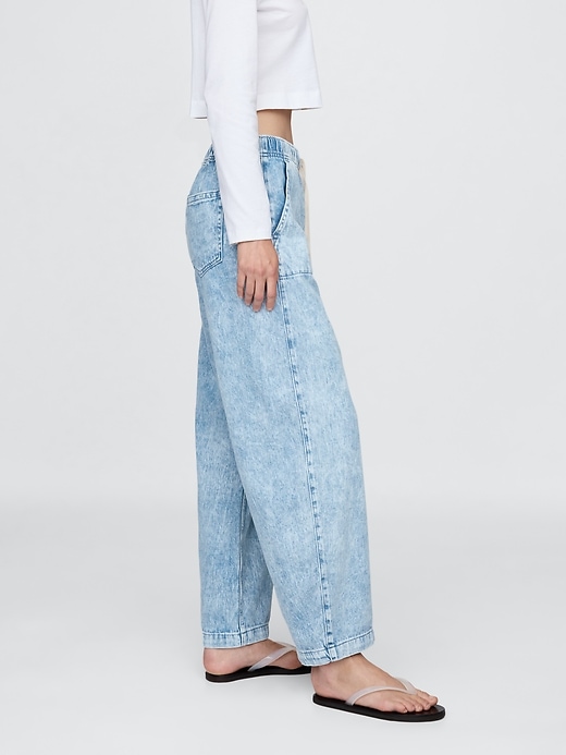 jeans taille haute easy barrel