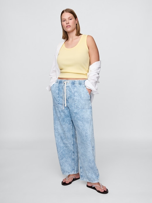 jeans taille haute easy barrel