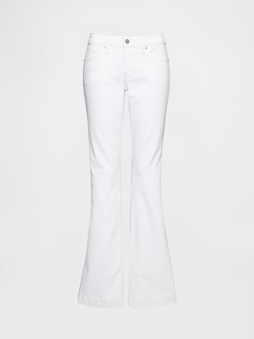 jeans taille basse longs et fins