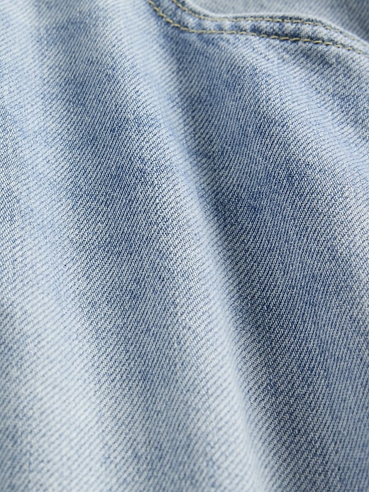 jean baggy ultra-doux taille mi-haute pour femmes rondes