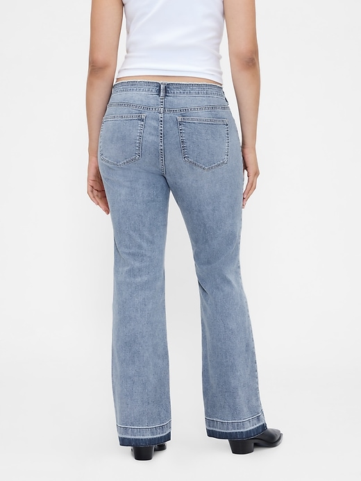 jeans taille basse longs et fins