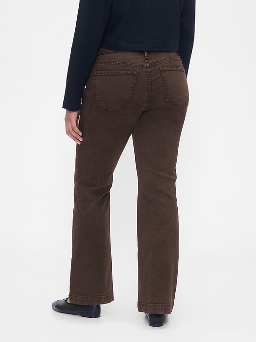 jeans taille basse longs et fins