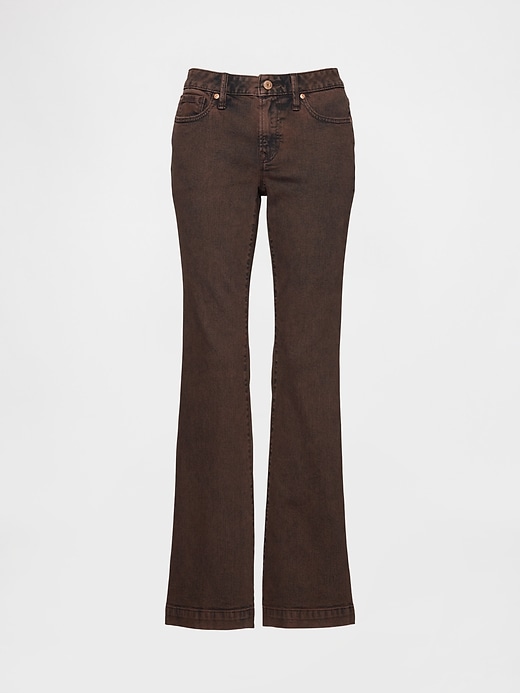 jeans taille basse longs et fins