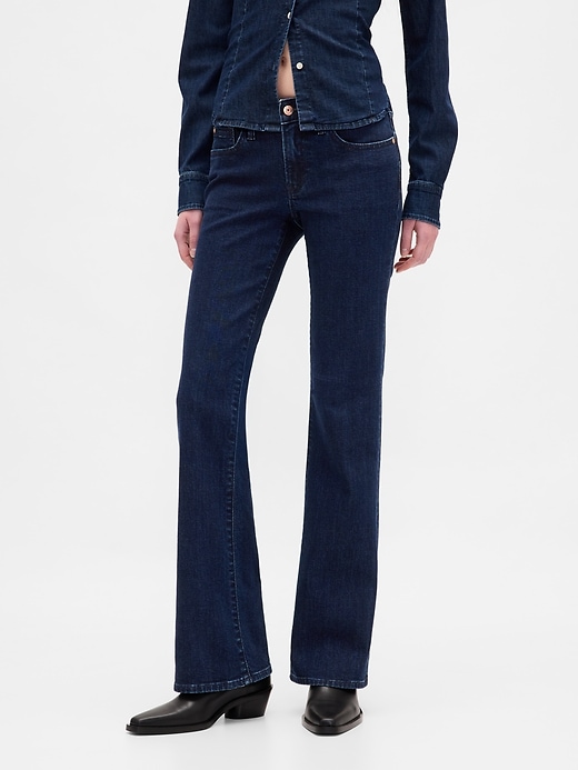 jeans taille basse longs et fins