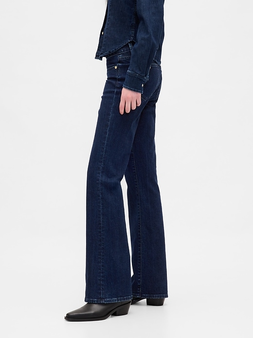 jeans taille basse longs et fins