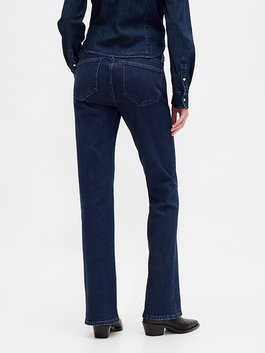 jeans taille basse longs et fins