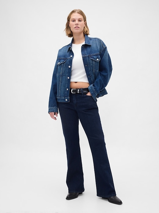 jeans taille basse longs et fins