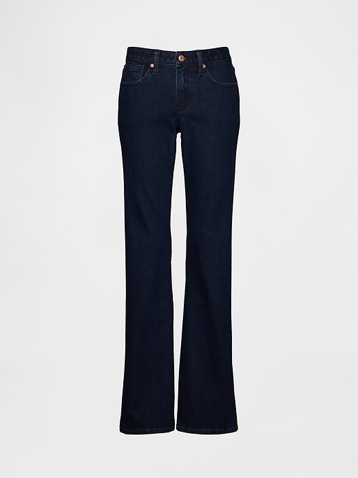 jeans taille basse longs et fins