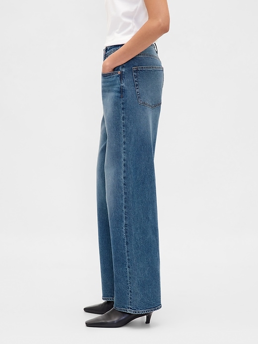 jean ample taille haute années 90