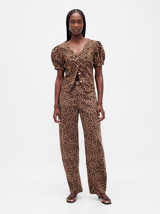 jeans taille haute