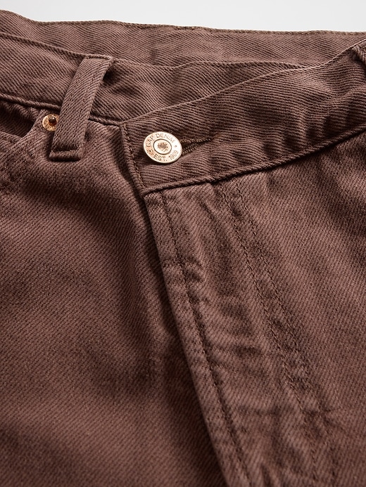 jean taille haute ultra-doux à barrettes croisées