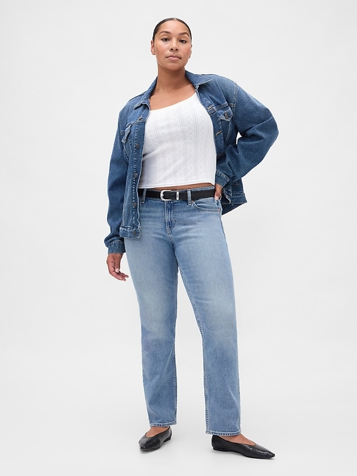 jean slim droit taille basse pour femmes rondes style années 90