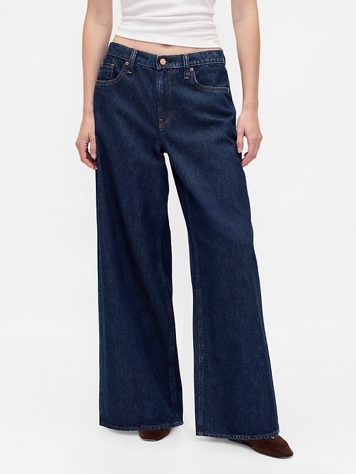 jean taille basse extra large