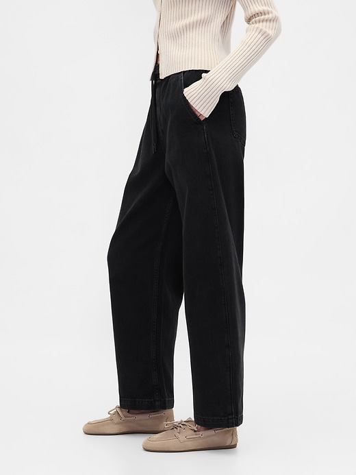 jeans taille haute