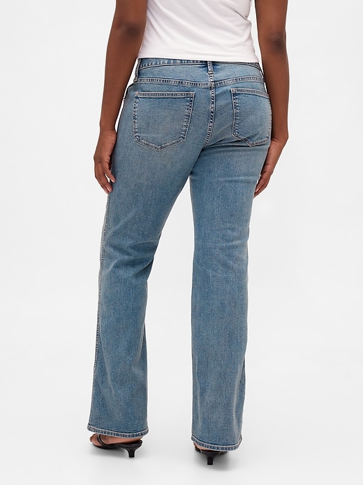 jeans taille basse longs et fins