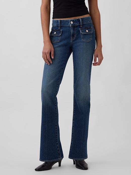 jeans taille basse longs et fins