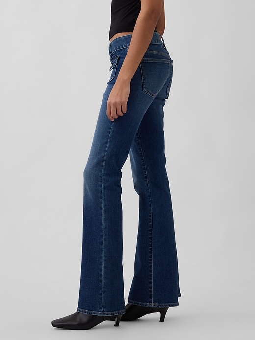 jeans taille basse longs et fins