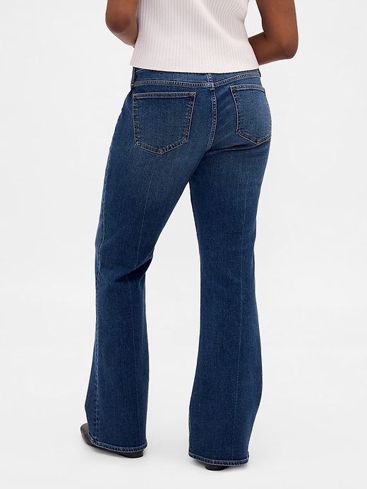 jeans taille basse longs et fins