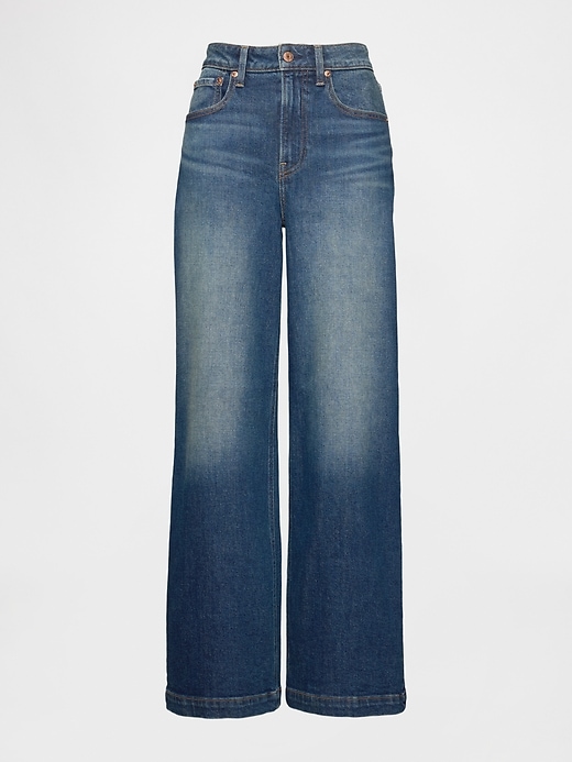 jean large taille haute curvy stride