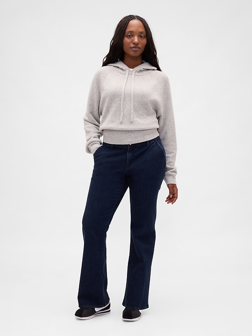 jeans taille basse longs et fins