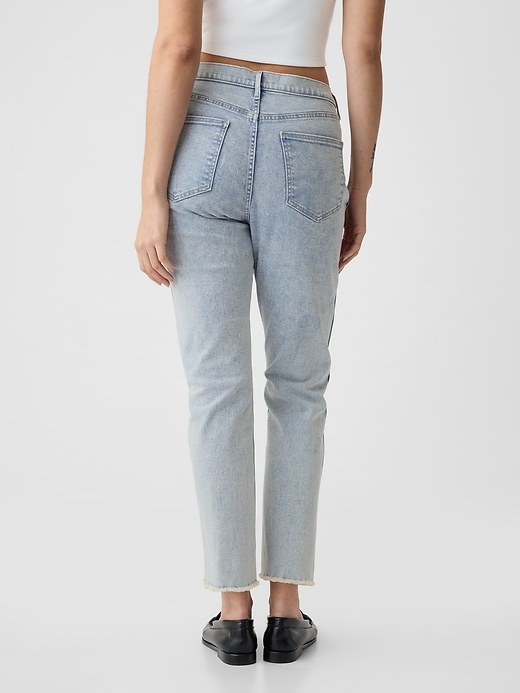 jean slim vintage taille haute