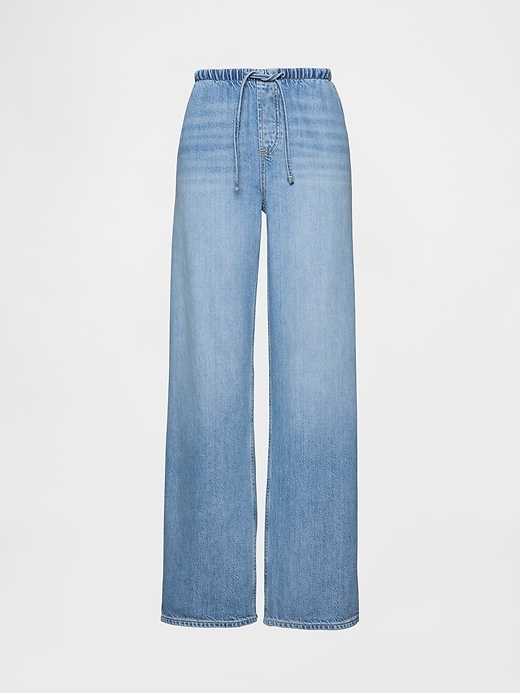 jean ample taille basse ultra-doux style années 90