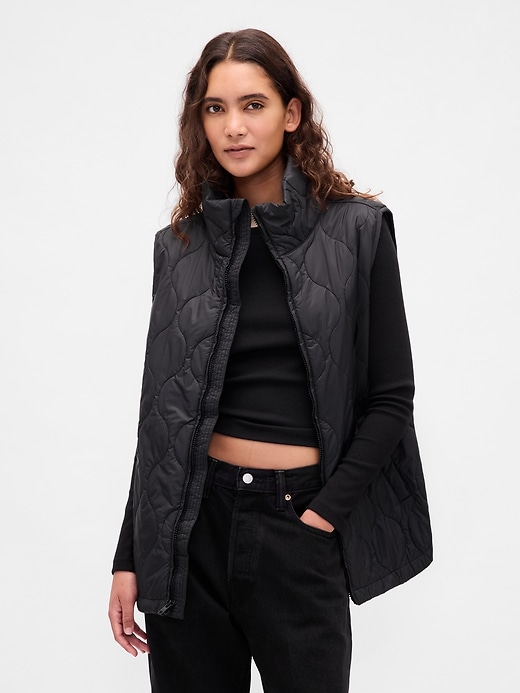 gilet matelassé léger recyclé