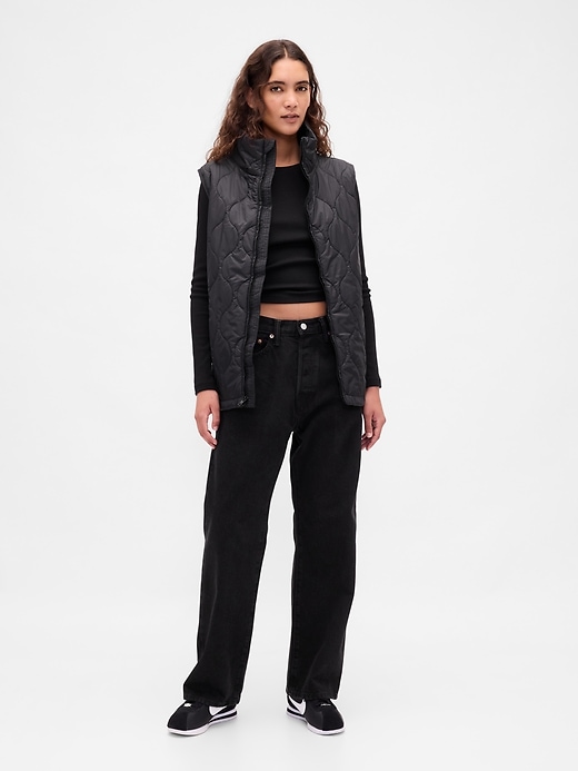 gilet matelassé léger recyclé