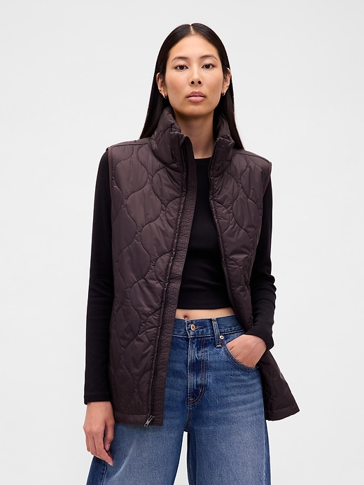 gilet matelassé léger recyclé